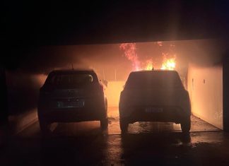 Carro elétrico pega fogo durante carregamento em garagem de casa em Palmas